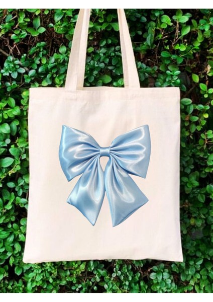 Y2k Bows Coquette Pinterest Kurdeleler Retro Unisex Bez Çanta Tote Bag