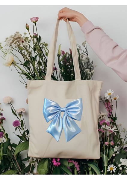 Y2k Bows Coquette Pinterest Kurdeleler Retro Unisex Bez Çanta Tote Bag fiyatları