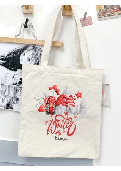 Yılbaşı Çanta Christmas Yeniyıl Hediye Çanta Tote Bag Bez Çanta, Hediye Kutusu modelleri