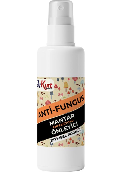 Anti Fungus 200 ml Orkide ve Yeşil Bitkiler Için Bitkisel Mantar Önleyici Sprey