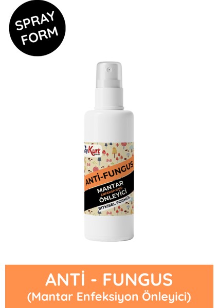 Anti Fungus 200 ml Orkide ve Yeşil Bitkiler Için Bitkisel Mantar Önleyici Sprey