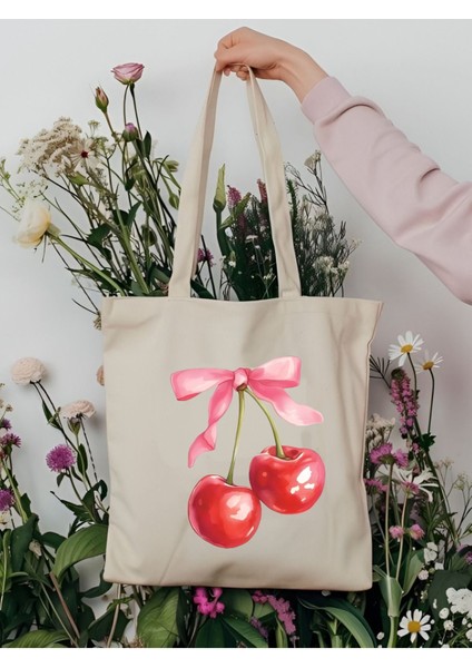 Y2k Bows Coquette Pinterest Kurdeleler Retro Unisex Bez Çanta Tote Bag fiyatları