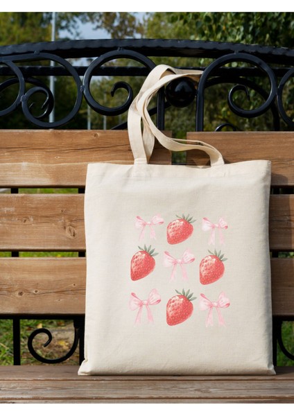 Y2k Bows Coquette Pinterest Kurdeleler Retro Unisex Bez Çanta Tote Bag modelleri