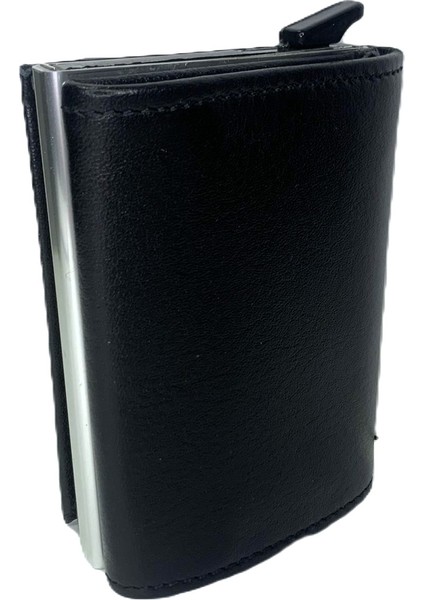 Self Leather Mekanizmalı Kartlık Cüzdan Hakiki Deri modelleri