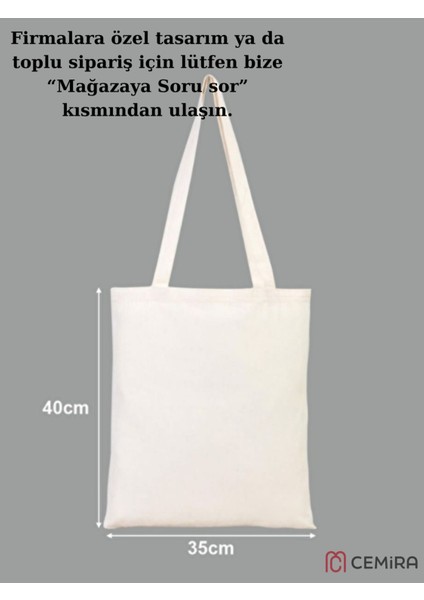 Fluff You, Cat Tasarım Tote Bag Bez Çanta