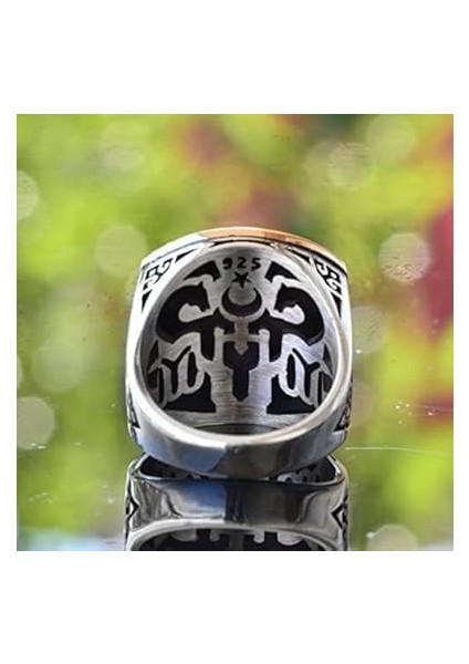 Islami Hediye, 925 Ayar Gümüş Yüzük, Minimalist Yüzük Ayetül Kürsi Oymalı Gümüş Yüzük indirimleri