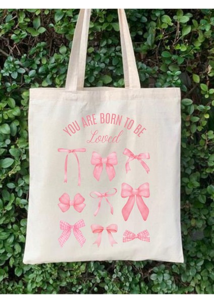 Y2k Bows Coquette Pinterest Kurdeleler Retro Unisex Bez Çanta Tote Bag fırsatları