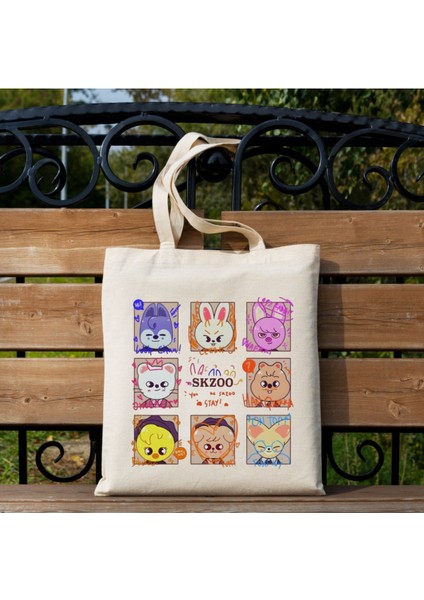 Stray Kids Skzoo Tote Bag Bez Çanta