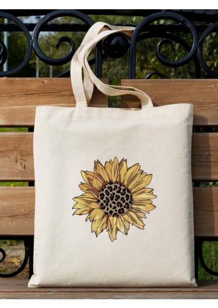Ay Çiçeği Tasarım Ham Bez Tote Bag Çanta, Pinterest Çanta fiyatları