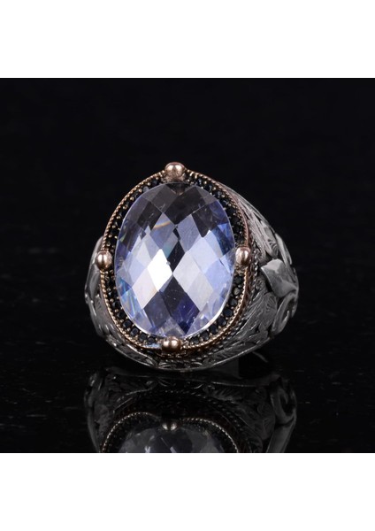 925 Ayar Gümüş Yüzükler ile Premium Üretilmiş Taşlar (Kristal Üretilmiş Taş) fırsatları