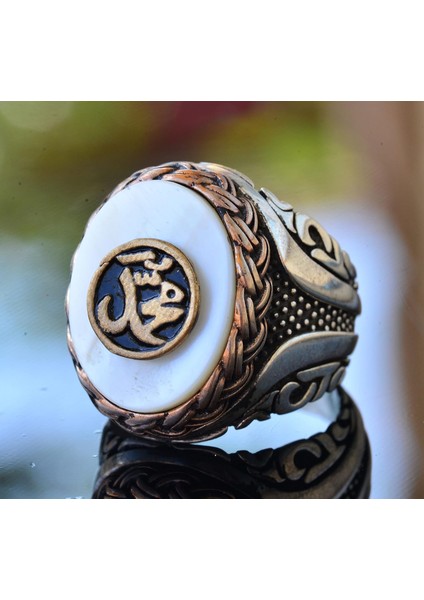 Islami Yüzük - Mohammed Yüzüğü - Gümüş Erkek Yüzüğü modelleri