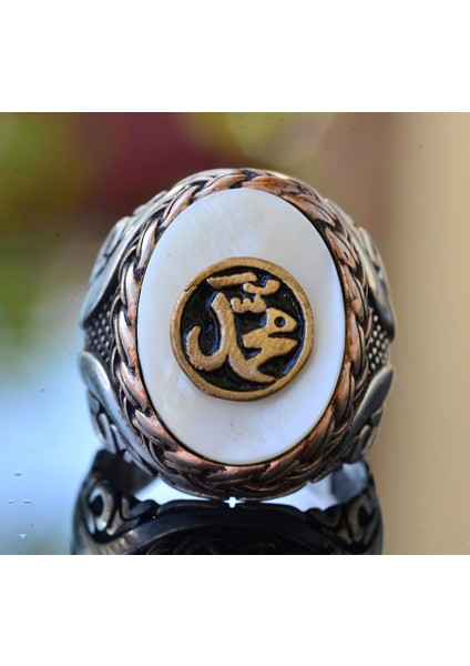 Islami Yüzük - Mohammed Yüzüğü - Gümüş Erkek Yüzüğü indirimleri