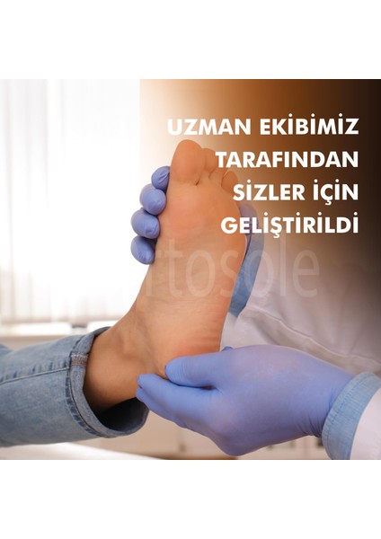 OS200 | Düz Tabanlık, İç Basma Önleyici, Kemer Destekli, Plantar Fasiit İç Tabanlık