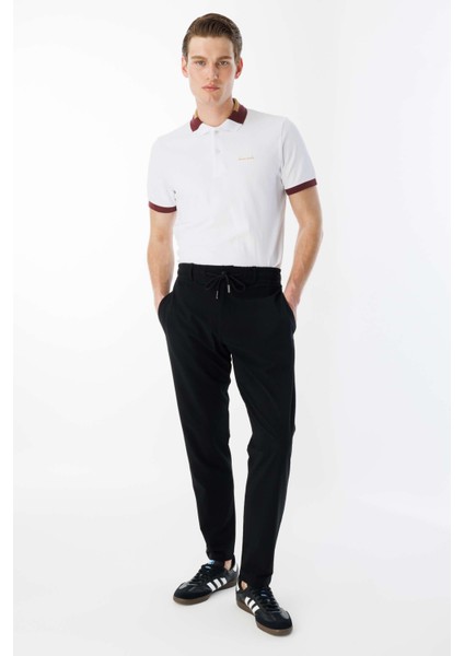 Essentials Erkek Siyah Pantolon (BCP25059-02)