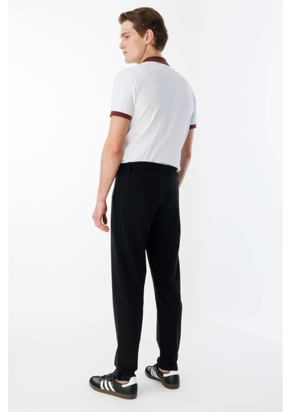 Essentials Erkek Siyah Pantolon (BCP25059-02)