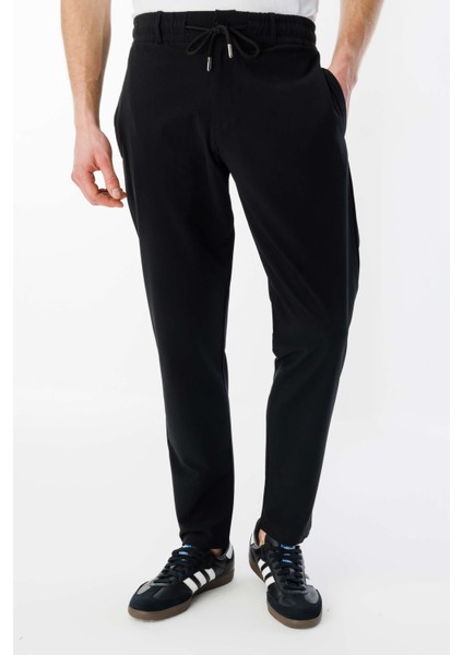 Essentials Erkek Siyah Pantolon (BCP25059-02)