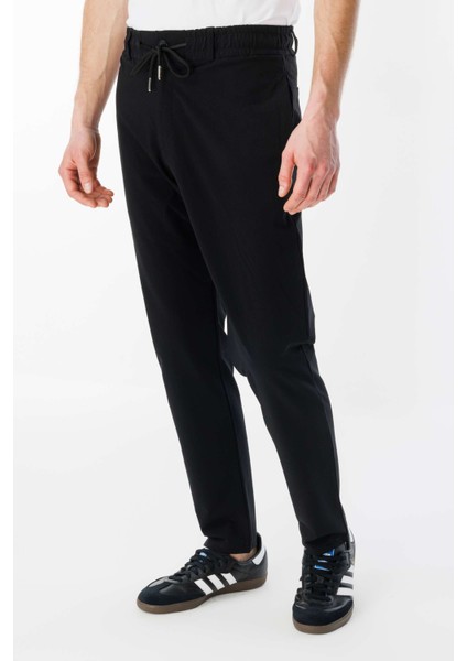 Essentials Erkek Siyah Pantolon (BCP25059-02)