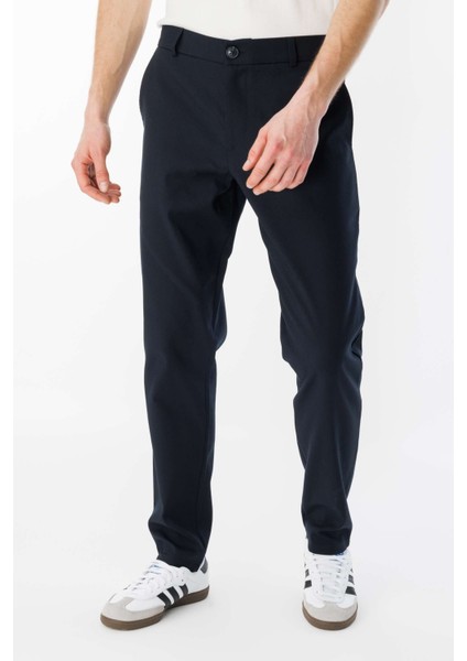 Monochrome Erkek Lacivert Pantolon (BCP25062-05)
