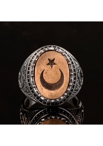 Islami Erkek Yüzük, Simgelik Yüzük, 925 Ayar Katı Gümüş Erkek Yüzüğü modelleri