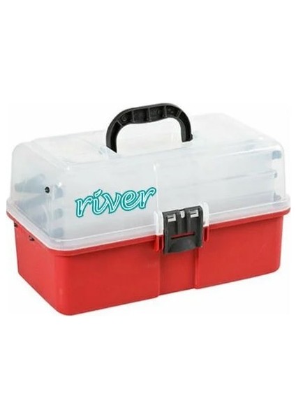R35-1150 River Balıkçı Takım Çantası 3 Raflı 16''