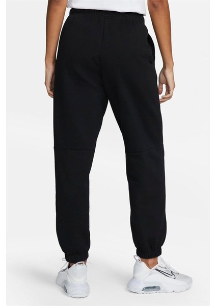 Air Fleece Loose Fit Sweat Pants Black Bol Kesim Kadın Spor Eşofman Altı Siyah fiyatları