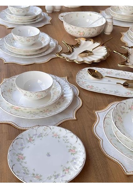 Yemek Takımı Tıffany Flowers 84 Parça 12 Kişilik indirimleri
