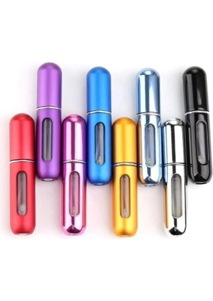 4 Adet Mini Parfüm Şişesi Doldurulabilir Parfüm Şişesi Atomizer Cep Parfüm Şişesi Transfer Parfüm Şişesi