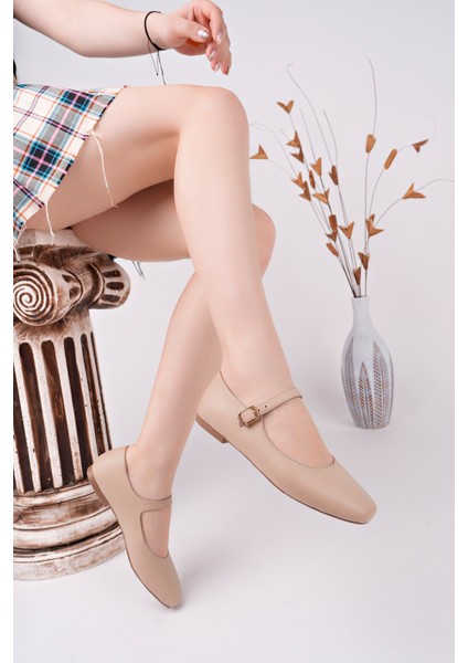 Hakiki Deri Kadın Deri Babet TRC58-4058 modelleri