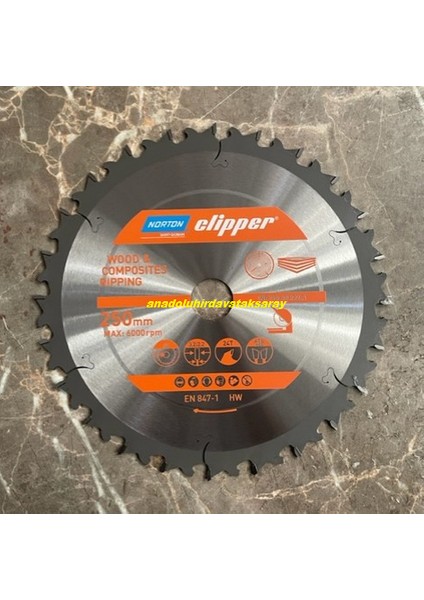 Pro 250MM Sunta Mdf Kesici Alüminyum Profil Kesme Testeresi France