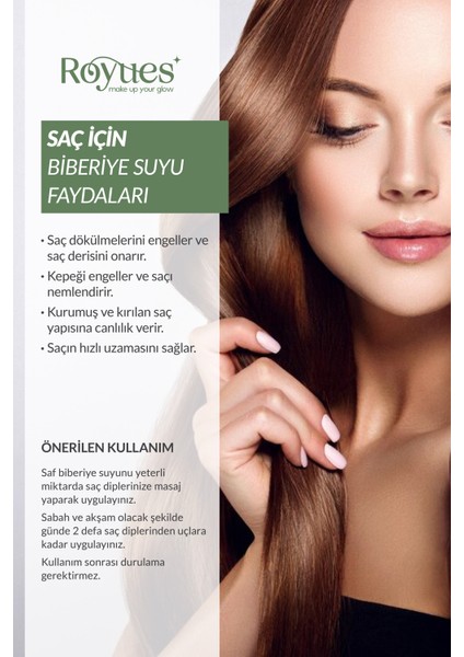 Biberiye Suyu - -Saç Uzatma Etkili Saç Toniği -150ml x 2 -Pure Rosemary Water modelleri
