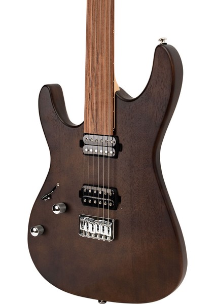 FTS241 Mat Koyu Kahve Elektro Perdesiz Gitar modelleri