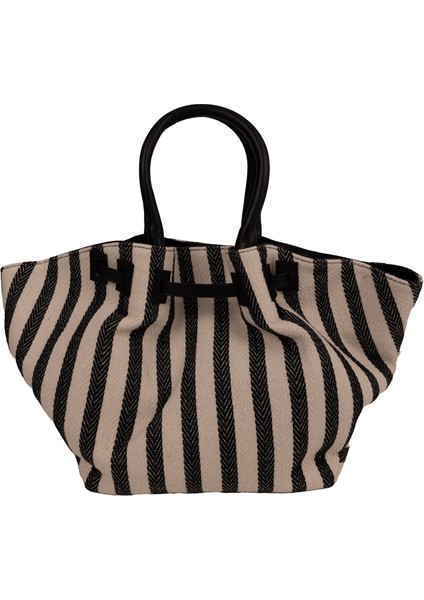 Cnt20134 Çizgili Tote Çanta indirimleri