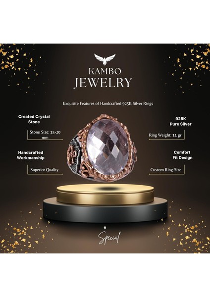 Kristal Taş Yüzük, 925 Ayar Gümüş Yüzük, Erkekler Için Yelkenli Halat Gümüş Yüzük, Çeşitli ve Farklı Koleksiyon fiyatları