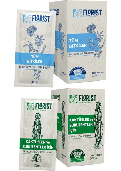 Bitki Besini – Kaktüs & Tüm Bitkiler Ekonomik Set | Her Eve Uygun Bitki Destekçisi