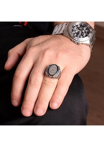 Davud Yıldız Yüzüğü, Süleyman Mührü Yüzüğü, 925K Katı Gümüş Yüzük (Özelleştirilebilir) modelleri