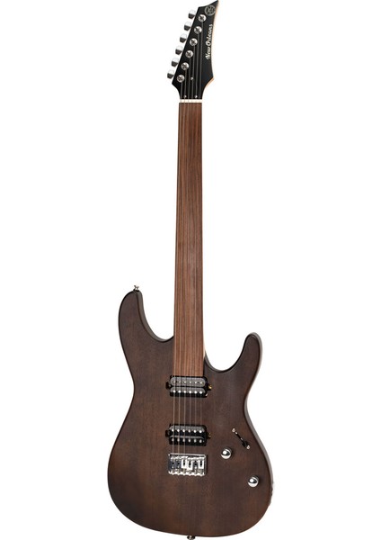 FTS240 Mat Koyu Kahve Solak Elektro Perdesiz Gitar