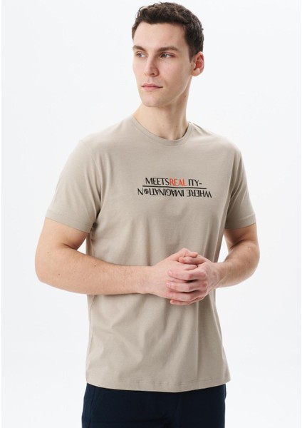 Erkek Regular Fit Baskılı Süprem Bisiklet Yaka Tişört Y29344454002 modelleri