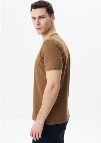Erkek Regular Fit Baskılı Süprem Bisiklet Yaka Tişört Y29344454002