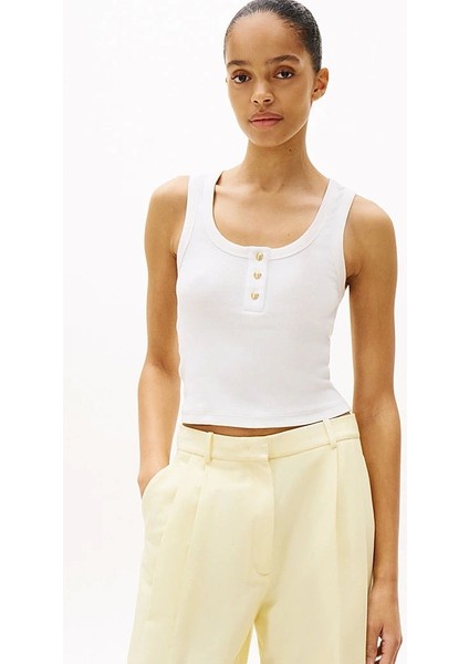 Slım Henley GB Scoop-Nk Tank Top indirimleri