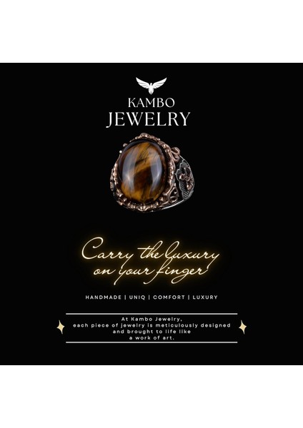 Kaplan Gözü Doğal Taş Yüzük, Çapa Yüzüğü, Denizci Erkek Yüzüğü, 925 Ayar Gümüş Yüzük (Kaplan Gözü) modelleri