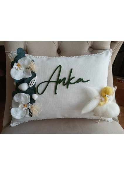 -Peri Kız -Yün Keçe Bebek Takı Yastıkları modelleri