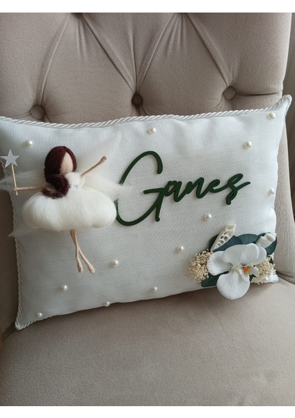 -Peri Kız -Yün Keçe Bebek Takı Yastıkları fırsatları