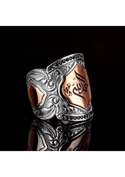 Sterling Gümüş Erkek Yüzük, Islami Yüzük, Müslüman Yüzük fırsatları