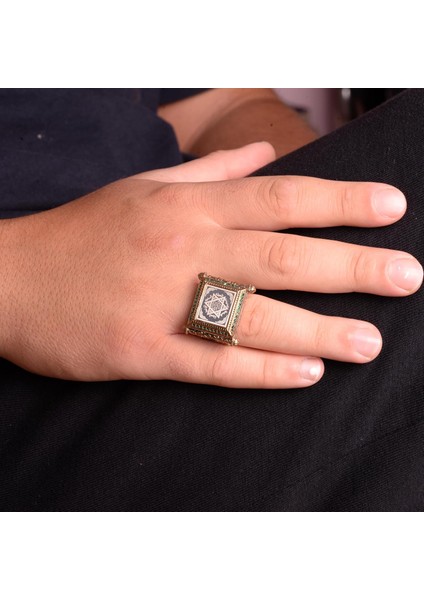 David Yıldız Yüzüğü, Süleyman Mühür Yüzüğü, Erkekler Için Gümüş Yüzük modelleri