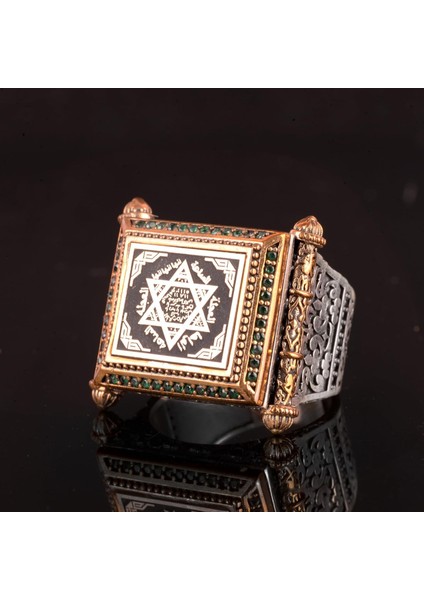 David Yıldız Yüzüğü, Süleyman Mühür Yüzüğü, Erkekler Için Gümüş Yüzük fırsatları