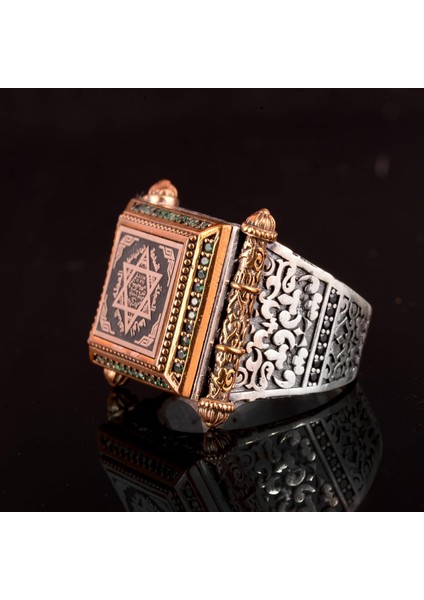 David Yıldız Yüzüğü, Süleyman Mühür Yüzüğü, Erkekler Için Gümüş Yüzük indirimleri