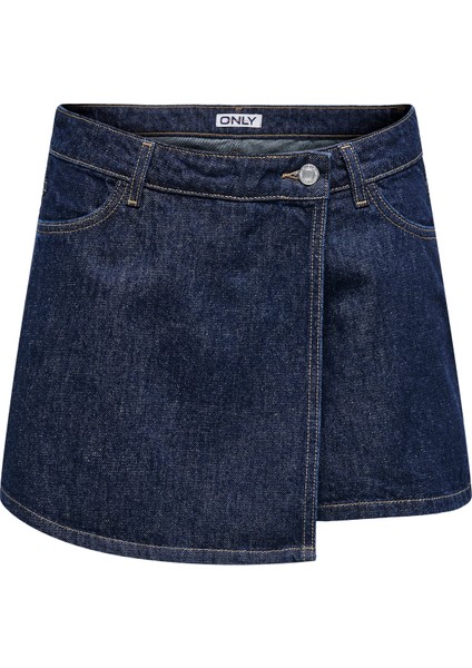 Kadın 100% Pamuk Regular Fit Şort Etek - 15357947