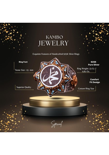 Camii Yüzüğü, Peygamber Muhammed Yazılı Yüzük fiyatları