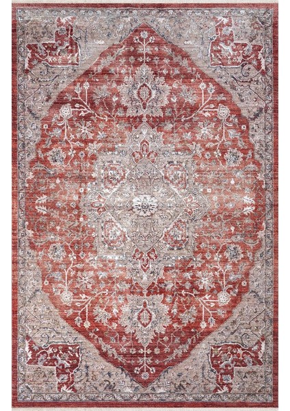 Melides 72405 Degrade Iplik Yumuşak Silinebilir Keçeleşmez Leke Tutmaz Vintage Premium Halı
