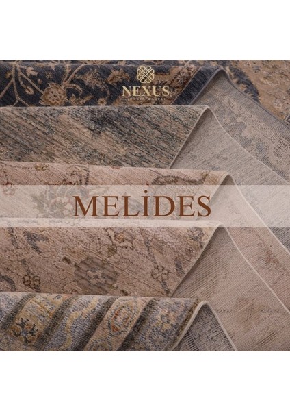 Melides 72405 Degrade Iplik Yumuşak Silinebilir Keçeleşmez Leke Tutmaz Vintage Premium Halı indirimleri